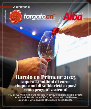 Barolo en Primeur 2025 supera 1,1 milioni di euro: cinque anni di solidarietà e quasi cento progetti sostenuti