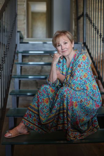 La scrittrice americana Barbara Boyle: vive a Roddino