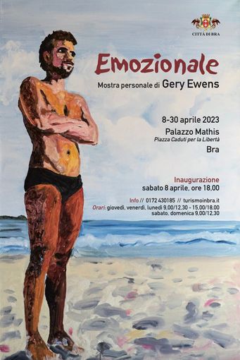 "Emozionale": a Palazzo Mathis di Bra mostra personale dell'artista Gery Ewens