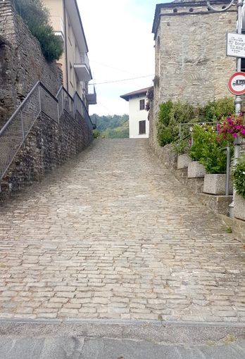 Foto particolare della salita Foto particolare della salita