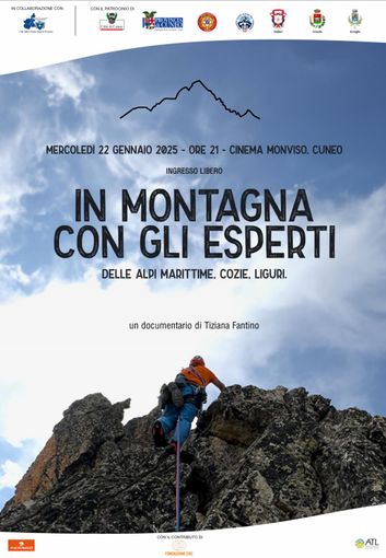 Al CAI di Alba la proiezione del documentario “In montagna con gli esperti” Al CAI di Alba la proiezione del documentario “In montagna con gli esperti”