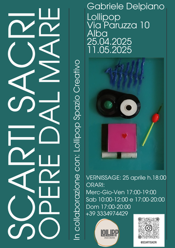 "Scarti sacri": la mostra d'arte di Gabriele Delpiano