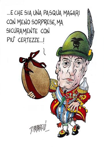 Totò e la Pasqua: meno sorprese, più certezze