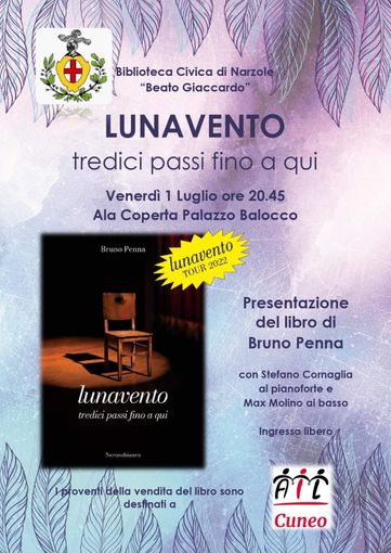 Narzole, il sindaco-scrittore presenta la sua ultima fatica letteraria