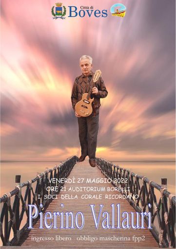 Boves, all'auditorium Borelli si ricorda il poeta e musicista Pierino Vallauri
