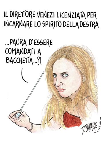 Il licenziamento di Beatrice Venezi visto da Danilo Paparelli Il licenziamento di Beatrice Venezi visto da Danilo Paparelli