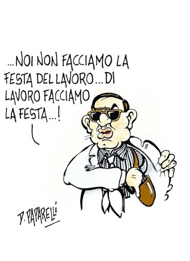 La vignetta dei Paparelli per il 1° Maggio