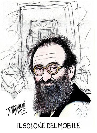 Il Salone del mobile nella vignetta di Danilo Paparelli