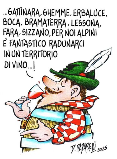 L'Adunata degli Alpini arriva in un territorio... "divino"