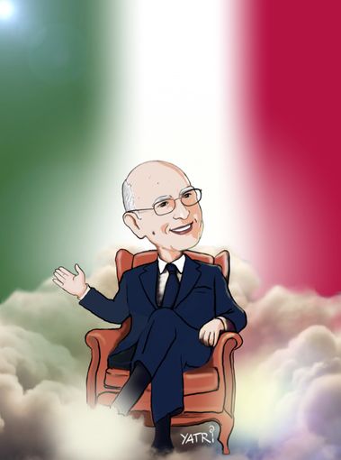 Il Presidente emerito Giorgio Napolitano, visto da Yatri Il Presidente emerito Giorgio Napolitano, visto da Yatri