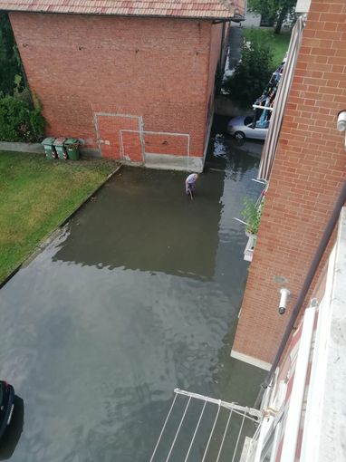 Il fronte temporalesco si abbatte sulla provincia