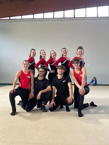 TeamGym: due squadre dell'ASD SporTime Boves sfiorano il podio nella prima prova del Campionato Nazionale Gold LI (FOTO)