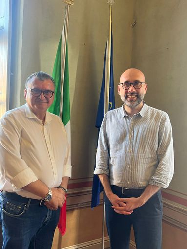 Da sinistra Daniele Sobrero e Luca Robaldo Da sinistra Daniele Sobrero e Luca Robaldo