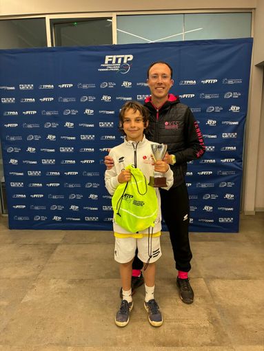 Lorenzo America con il tecnico VTT Daniil Testa