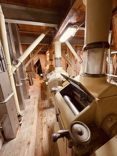 Il molino a cilindri del Molino Tomatis