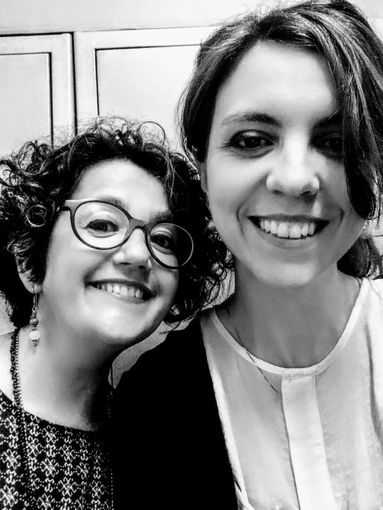 Silvia Negro e Chiara Rapalino, referenti dell'Officina Culturale di Roddi