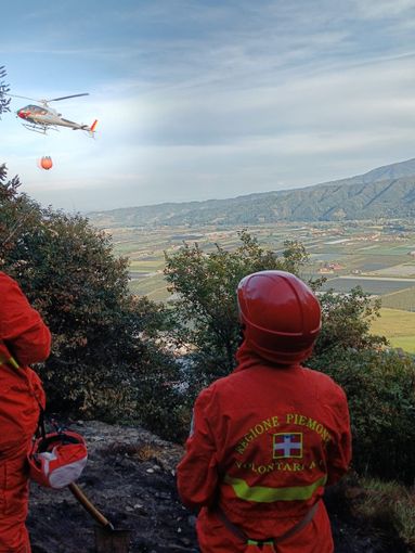(foto graziella costa squadra aib valle bronda)