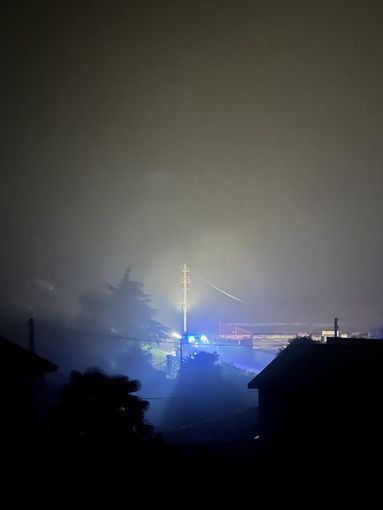 S'incendia il trasformatore di una cabina elettrica a San Martino di Busca S'incendia il trasformatore di una cabina elettrica a San Martino di Busca