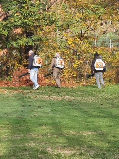 Mantengono pulito il sacro Monte dei Piloni insieme ad altre associazioni di Montà