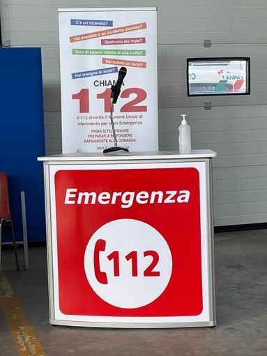 Le iniziative per la Giornata europea del 112 di oggi, a Saluzzo