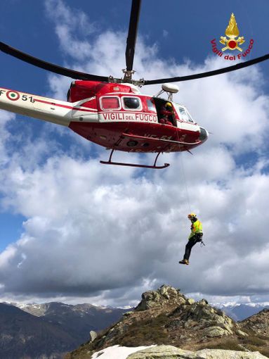 Allarme in alta Valle Stura per due escursionisti francesi: in azione vigili del fuoco e soccorso alpino