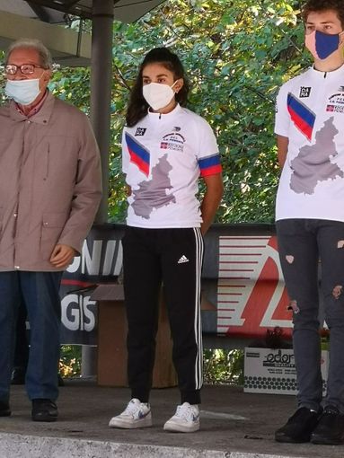 Irene Cagnazzo è campionessa regionale di ciclismo categoria allieve