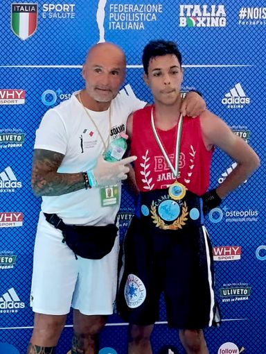 Yanhya Alami , vincitore nella Junior 57 kg.