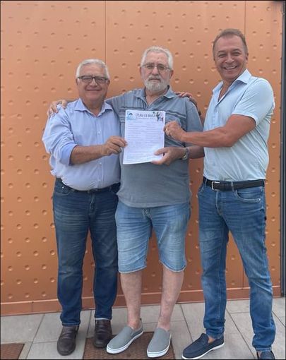 Da sinistra Rocco Pulitanò, Matteo Fenoglio, Paolo Bongioanni