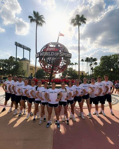 I Titans con il Team Italy agli ICU Worlds di Orlando (Florida, USA), i mondiali di cheerleading