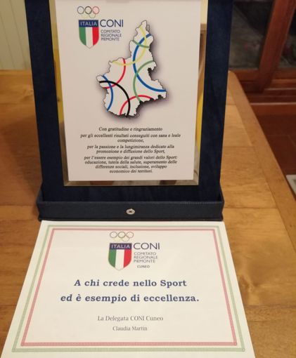 Volley Savigliano premiato dal Coni Cuneo