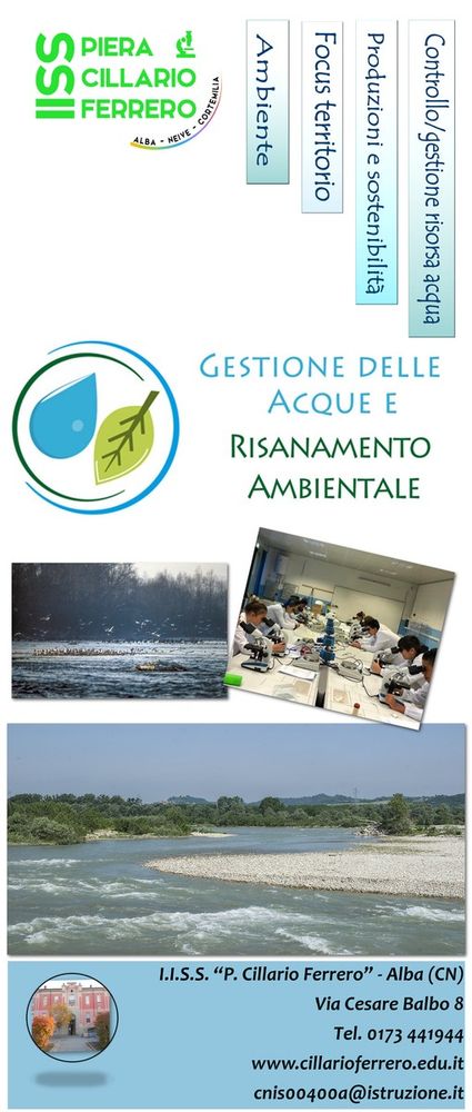 Alba: anche l'IISS "Cillario Ferrero" al salone dell'orientamento di Genova Alba: anche l'IISS "Cillario Ferrero" al salone dell'orientamento di Genova