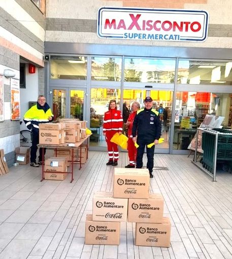 A Ceresole d'Alba una riuscita colletta alimentare: il grazie del gruppo di Protezione civile