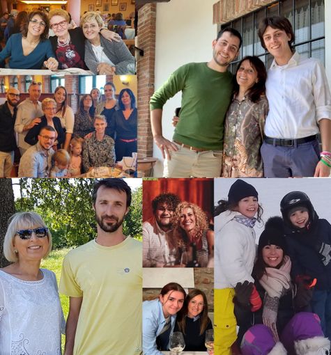 In foto alcune mamme braidesi