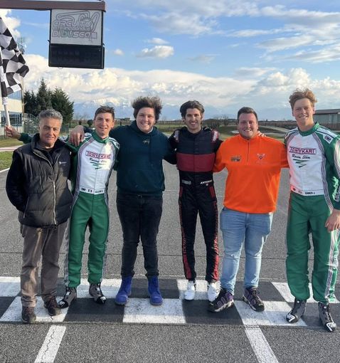 Jannik Sinner sul tracciato Kart Planet di busca (Foto Facebook Kart Plannet) Jannik Sinner sul tracciato Kart Planet di busca (Foto Facebook Kart Plannet)