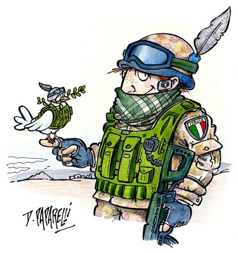 La vignetta di Paparelli