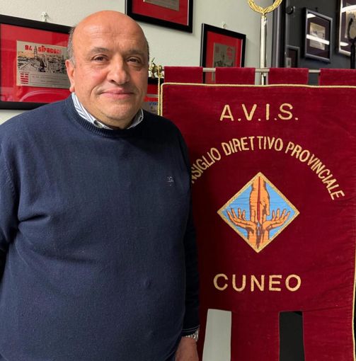 Valentino Piacenza, consigliere nazionale Avis, presidente provinciale e vicepresidente del CSV Cuneo