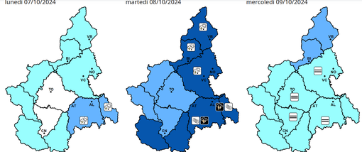 Meteo, domani giornata di maltempo sulla Granda: allerta gialla per le Valli Belbo e Bormida Meteo, domani giornata di maltempo sulla Granda: allerta gialla per le Valli Belbo e Bormida