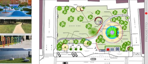 Il progetto per la riqualificazione del parco
