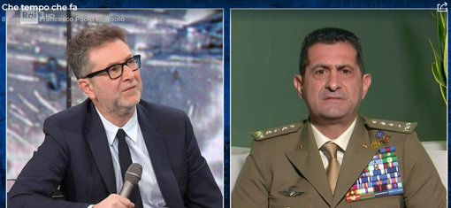 Il Generale Figliuolo intervistato ieri sera da Fabio Fazio