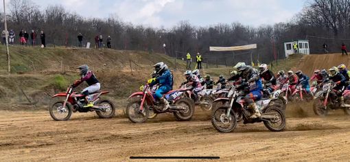 Una partenza con Fissolo, n. 317, in seconda posizione