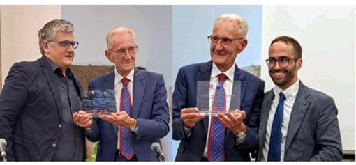 Premio in Campidoglio a Roma per il banchiere e scrittore Beppe Ghisolfi