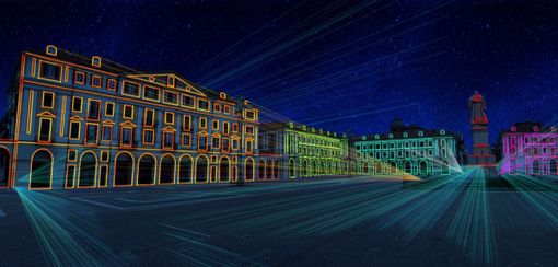 La quarta rivoluzione industriale, Piazza Galimberti a Cuneo