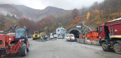 Ripartito lo scavo nel cantiere del nuovo tunnel di Tenda