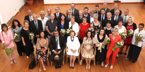 Un momento della premiazione dello scorso anno (foto Murialdo-Muratore)