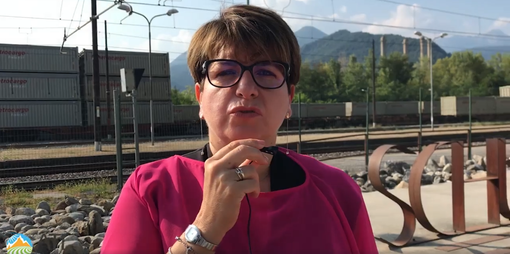 La sindaca di Borgo San Dalmazzo Roberta Robbione La sindaca di Borgo San Dalmazzo Roberta Robbione