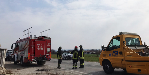 La scena dell'incidente