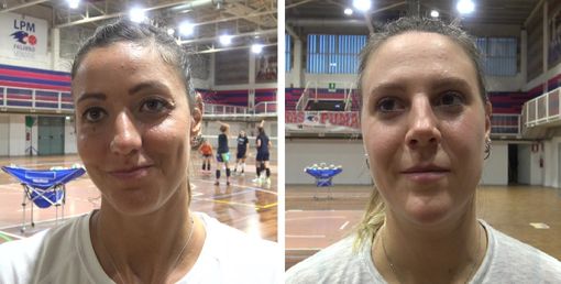 Volley femminile: allenamento congiunto per Cuneo e Mondovì, le impressioni delle capitane Signorile e Grigolo (Video)
