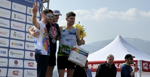 PODISMO / Due atleti della Dragonero sul podio della Lago Maggiore Half Marathon