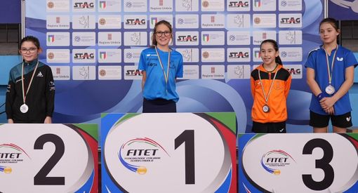 Tennistavolo: Marta e Simone Garello dell'A4 Verzuolo trionfano a Terni