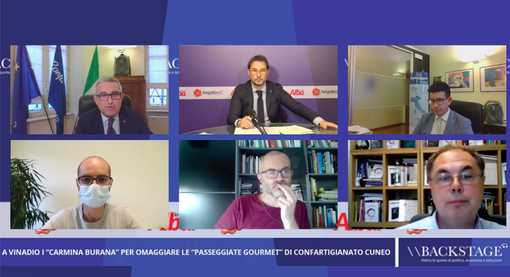 Backstage, rivedi la puntata: “A Vinadio il concerto per presentare il volume “Passeggiate Gourmet”